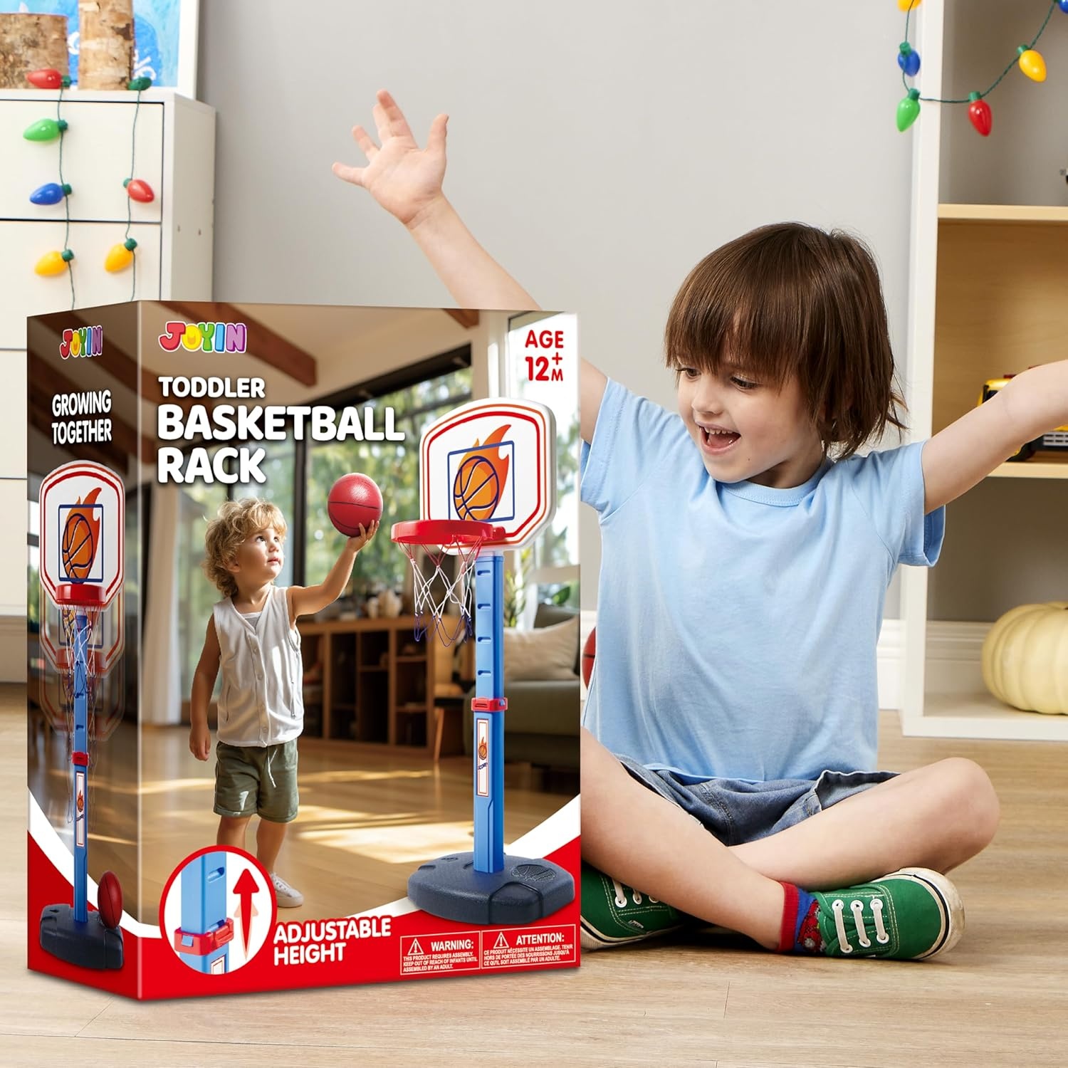 JOYIN Kinder Basketbalmand - Verstelbaar, Binnen/Buiten, 24% Korting