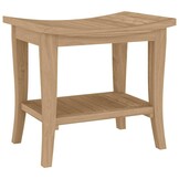 vidaXL Badkamertafel 50x35x45 cm Massief Teakhout - 32% Korting!