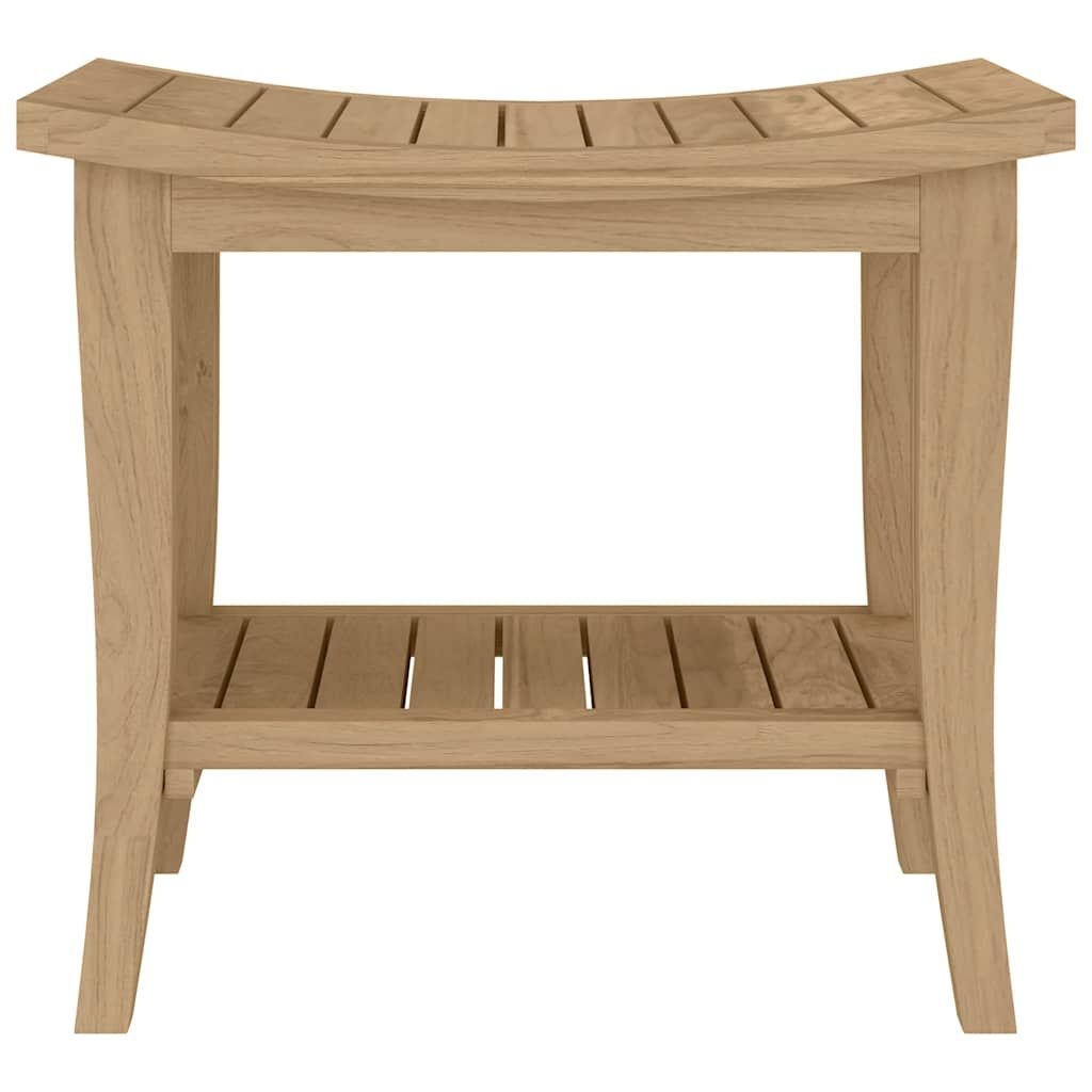 vidaXL Badkamertafel 50x35x45 cm Massief Teakhout - 32% Korting!