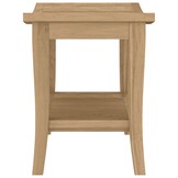 vidaXL Badkamertafel 50x35x45 cm Massief Teakhout - 32% Korting!
