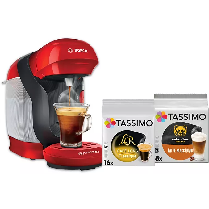 Bosch TASSIMO Style T11 Koffiemachine Rood - 60% Korting!
