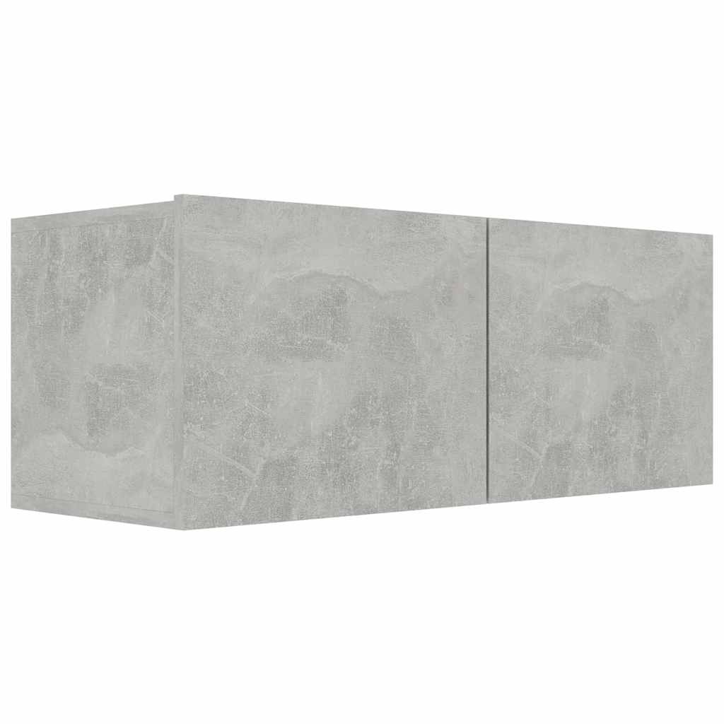 VidaXL TV-meubel Betongrijs - 30% Korting - 80x30x30 cm