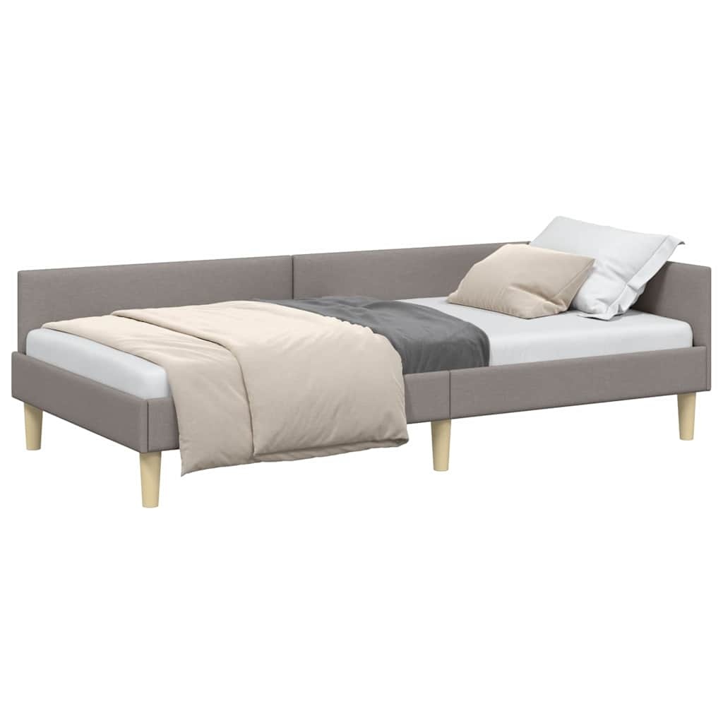 vidaXL Hoekbed Taupe - 34% Korting