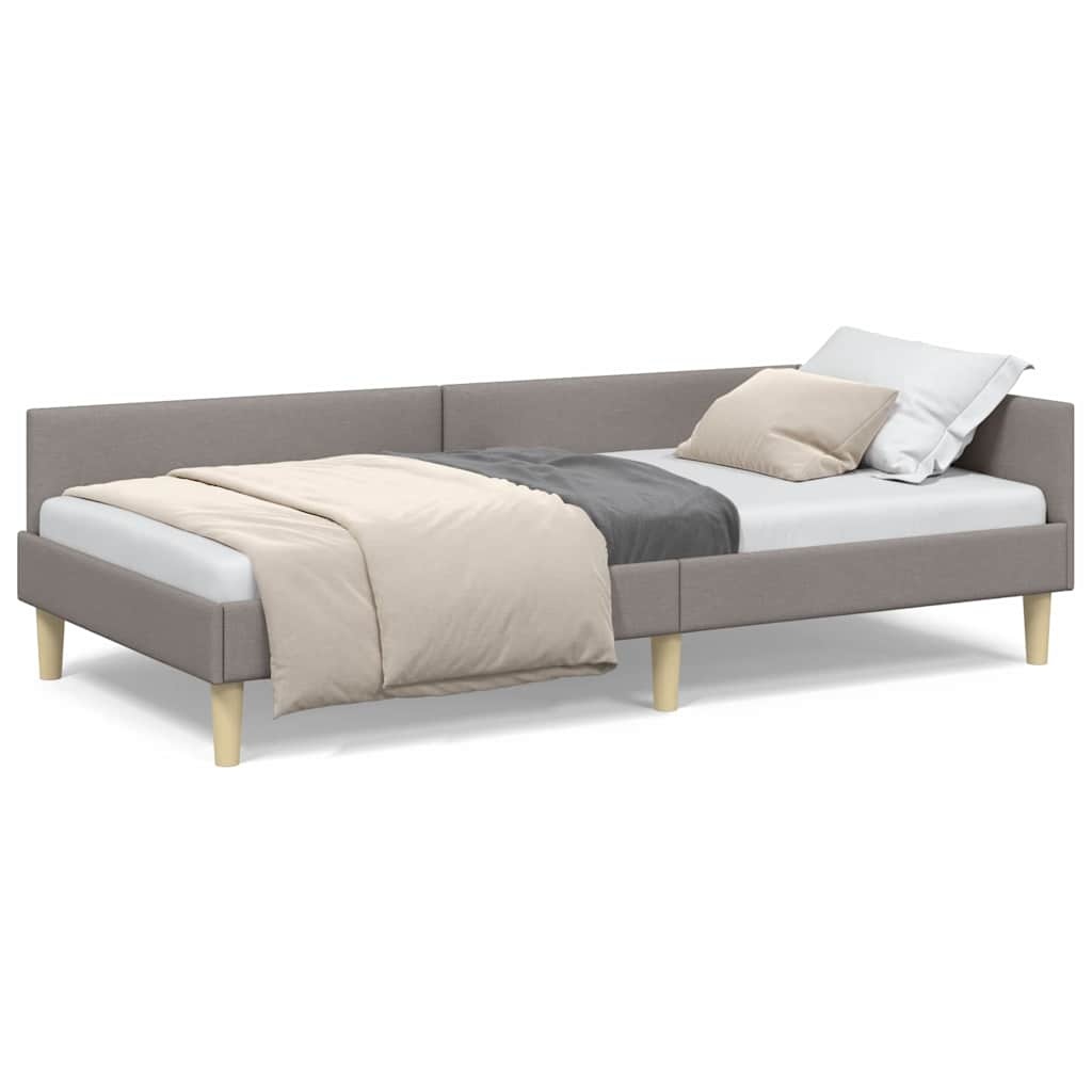 vidaXL Hoekbed Taupe - 34% Korting