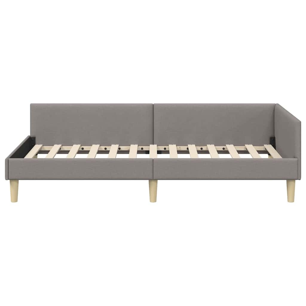vidaXL Hoekbed Taupe - 34% Korting