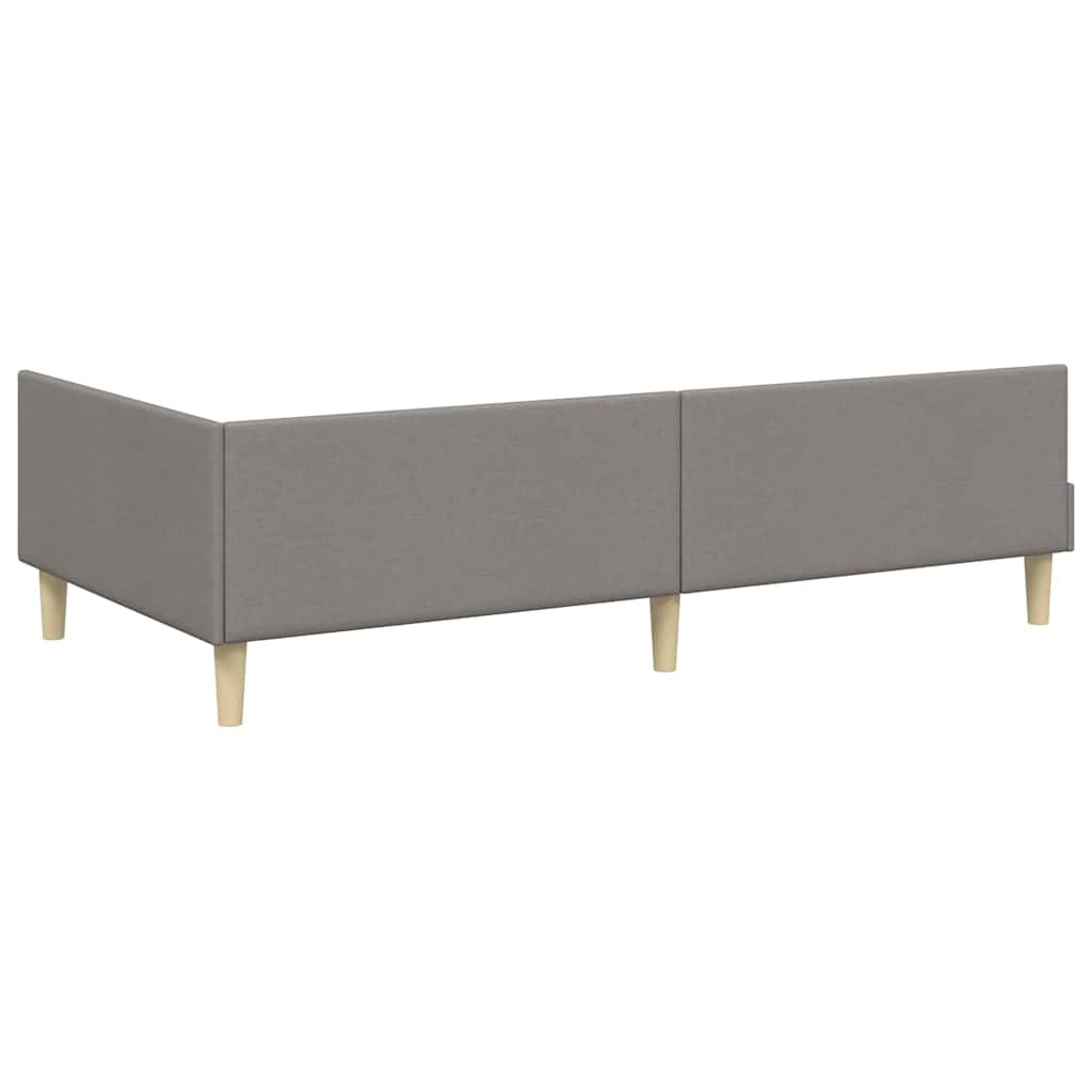 vidaXL Hoekbed Taupe - 34% Korting