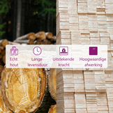 vidaXL Hoofdbord Grenenhout - 29% Korting