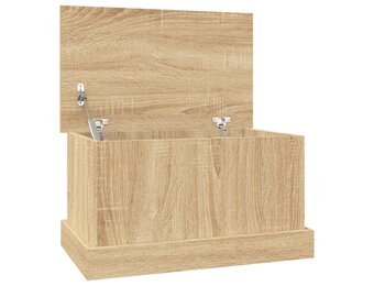 VidaXL Opbergbox Sonoma Eiken (50x30x28 cm) - 29% Korting