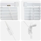 VidaXL Raamblind Wit Aluminium - 70% Korting