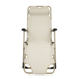 Tuin ligstoel 2in1 Beige - 37% Korting