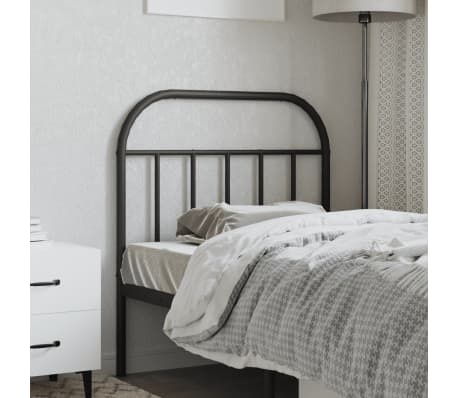 vidaXL Hoofdbord Metaal Zwart 80cm - 49% Korting