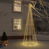 VidaXL Kerstboom 300cm met 310 LED's - Warmwit - 57% Korting!