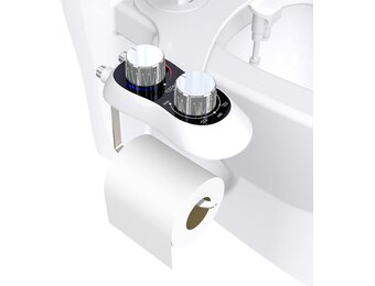 Bidet Opzetstuk met Korting! Niet-elektrisch, Warm/Koud Water