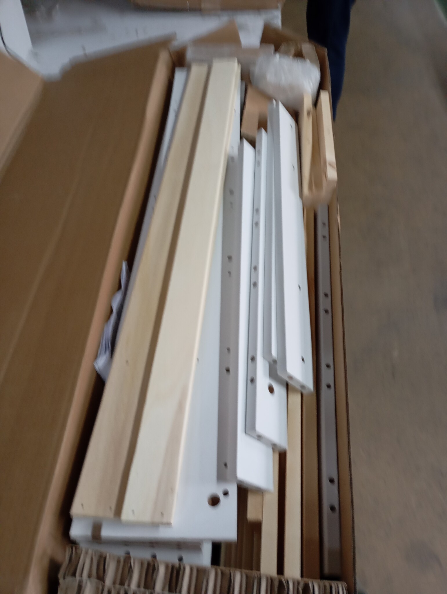 vidaXL Bedframe Wit met LED (53% Korting) - 100x200cm