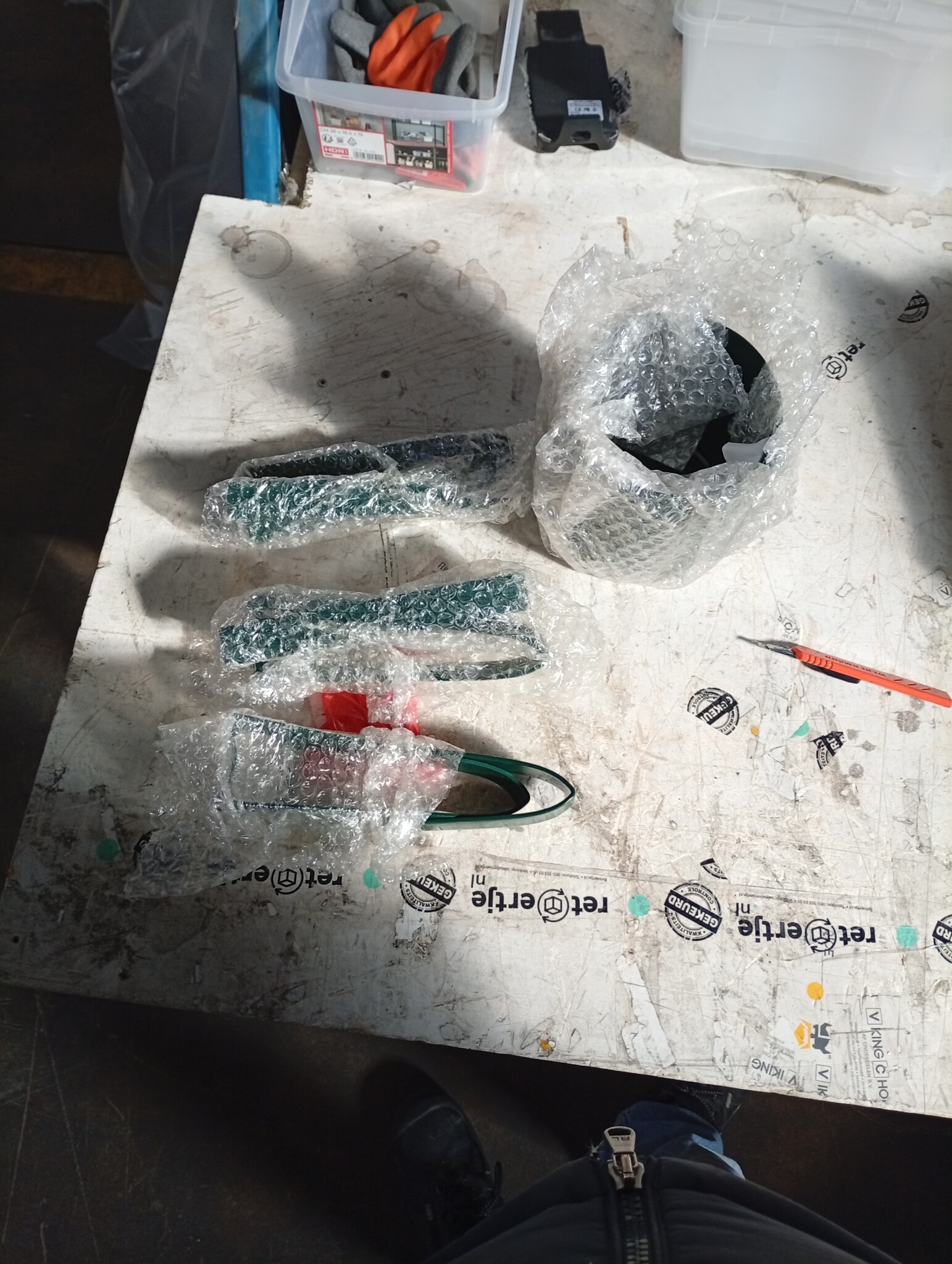 vidaXL Kerstboomstandaard 48% Korting - Groen Staal 1.73 L