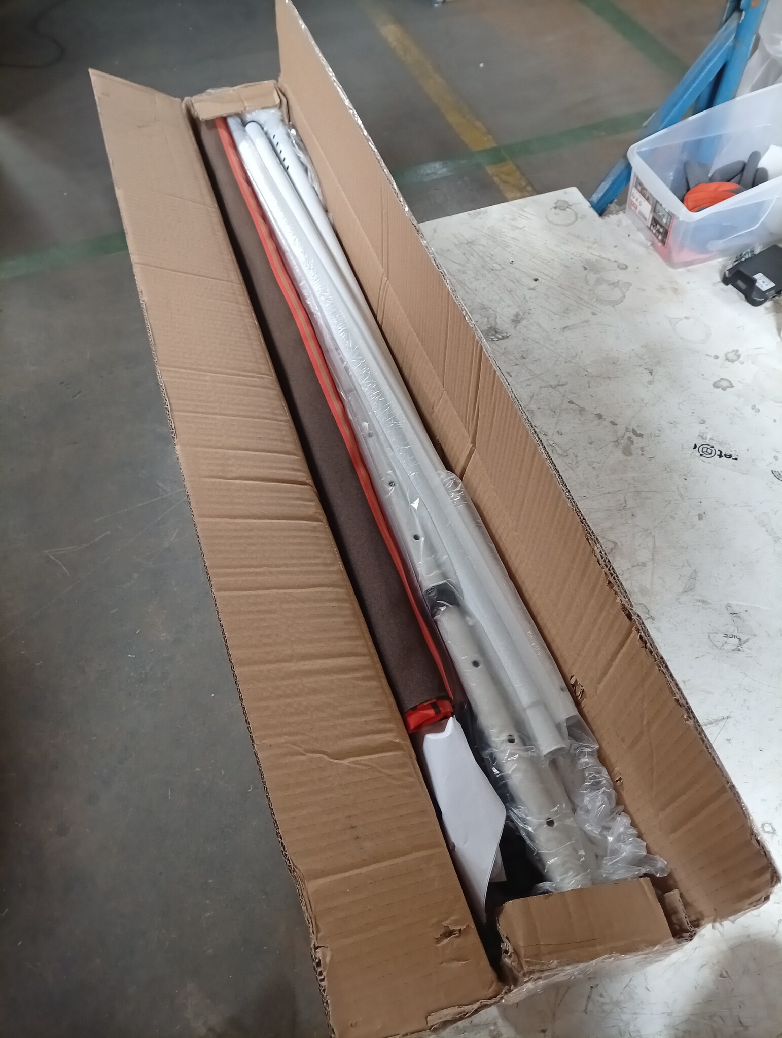 vidaXL Luifel 200cm - 53% Korting! Oranje/Bruin