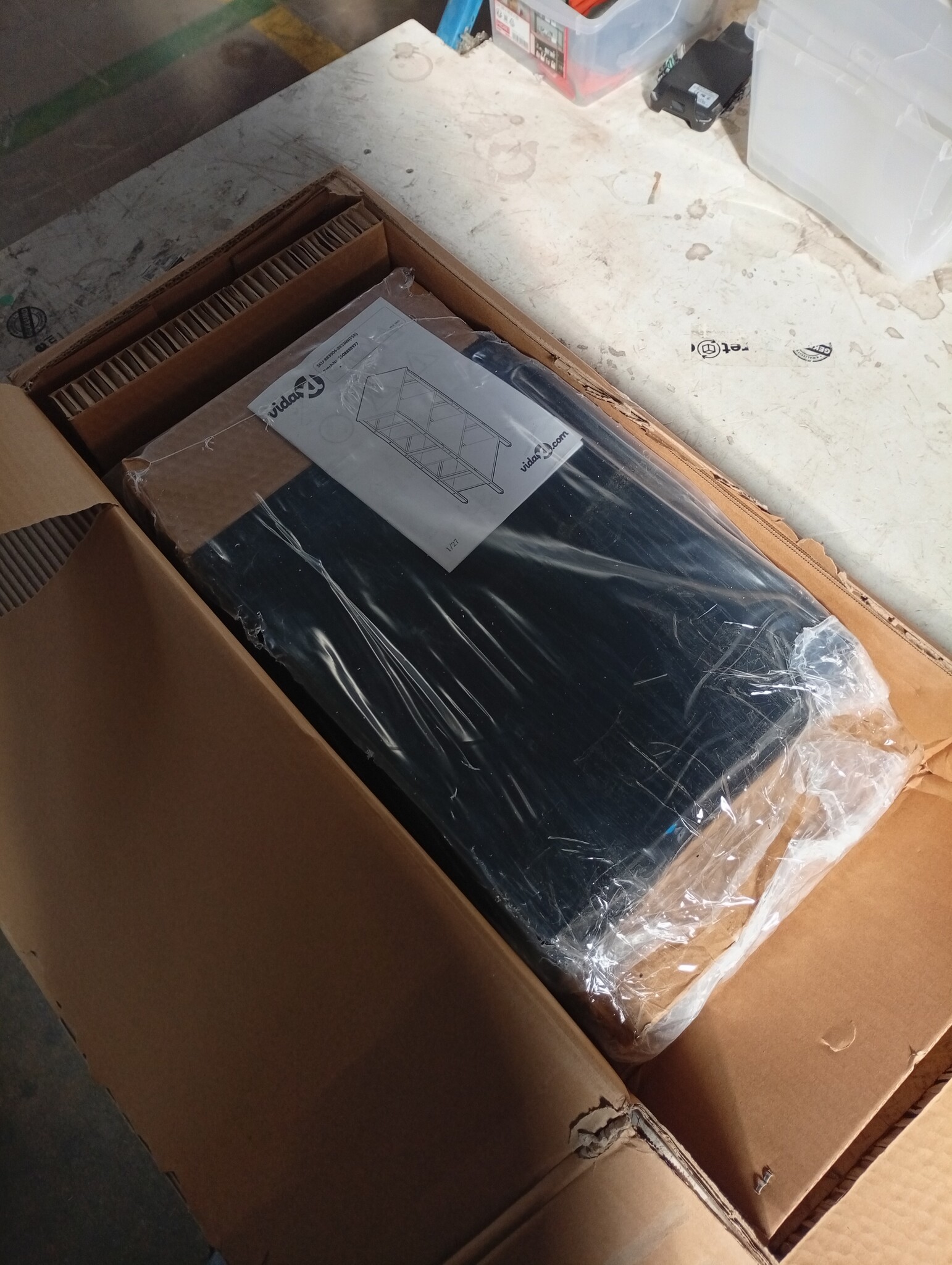 vidaXL Boekenkast Zwart Eiken - 51% Korting