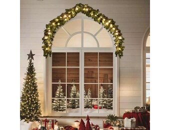 vidaXL Kerstslinger PVC 10m - 29% Korting