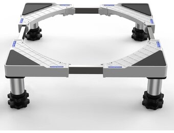 DEWEL Wasmachineonderlegger - Verstelbaar & Trillingsvrij (60% Korting)