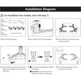 DEWEL Wasmachineonderlegger - Verstelbaar & Trillingsvrij (60% Korting)