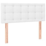 vidaXL Hoofdbord Kunstleer Wit - 42% Korting!