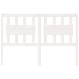 vidaXL Hoofdbord Grenenhout Wit - 62% Korting