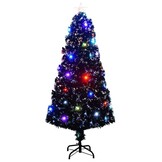 VidaXL Kunstkerstboom Glasvezel LED 150cm - 59% Korting!