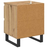 vidaXL Nachtkastje Eikenkleurig - 33% Korting!