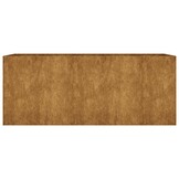 vidaXL Verhoogde Plantenbak Cortenstaal 200x80x80 cm - 59% Korting
