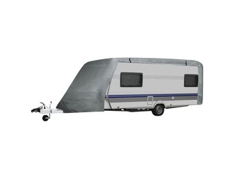 vidaXL Caravanhoes S Grijs - 53% Korting!
