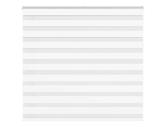 VidaXL Zebra Gordijn Wit 155x100 cm - 41% Korting