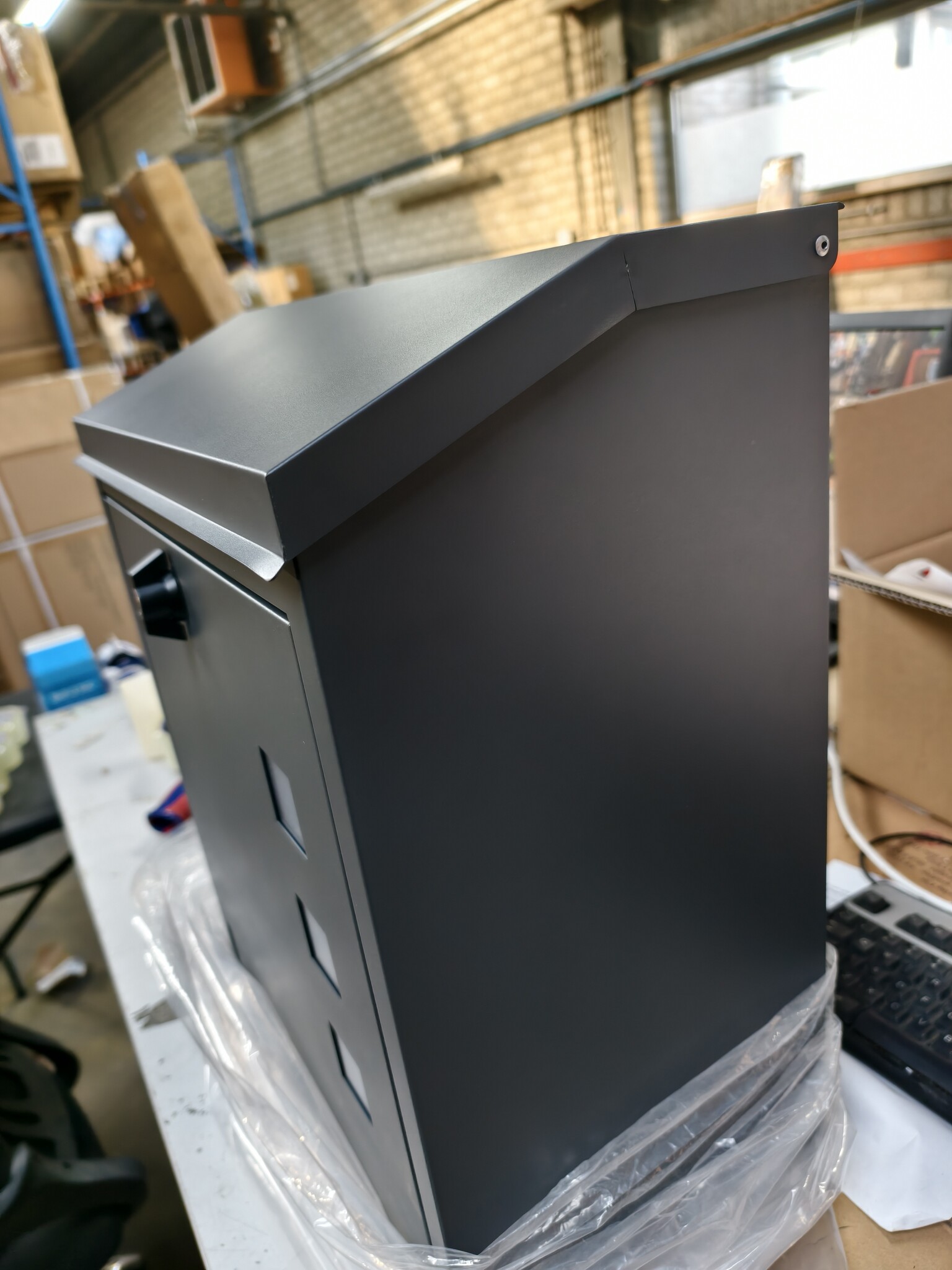 Pakketbrievenbus Antraciet (43x24x52cm) - 38% Korting!