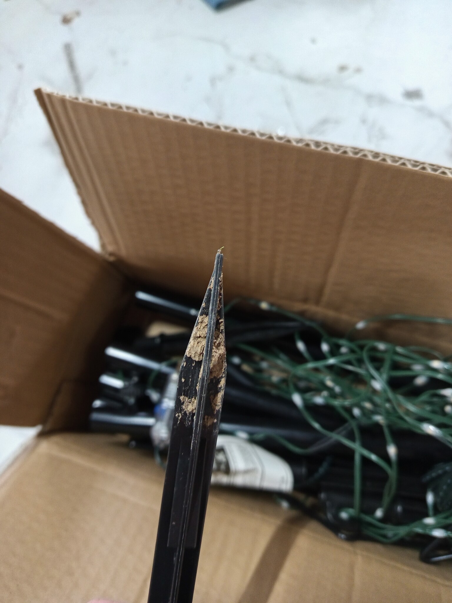 vidaXL Kerstboom 180cm met 108 LED's - 50% Korting!