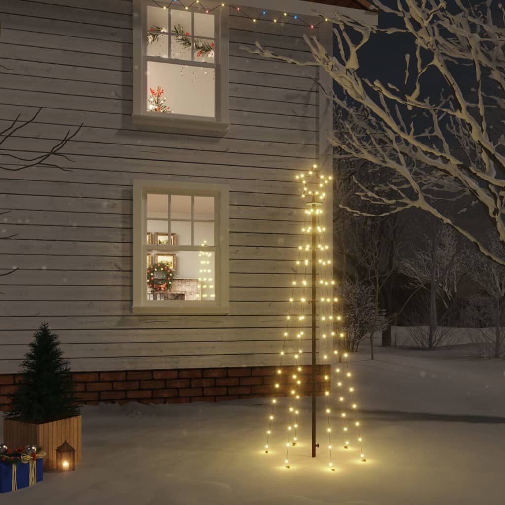 vidaXL Kerstboom 180cm met 108 LED's - 50% Korting!