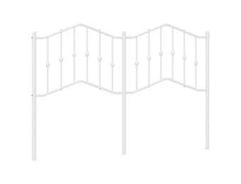vidaXL Hoofdbord Metaal Wit 140 cm - 29% Korting