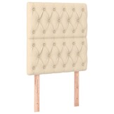 vidaXL Hoofdborden 2 st. crèmekleurig - 32% Korting!