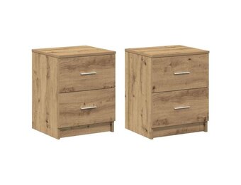 VidaXL Nachtkastjes (2 stuks) Artisan Oak - 33% Korting