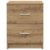 VidaXL Nachtkastjes (2 stuks) Artisan Oak - 33% Korting