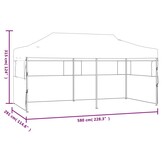 vidaXL Partytent Pop-up 3x6m Crème - 34% Korting!