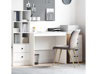 VidaXL Bureau Wit 90x50cm - 51% Korting!