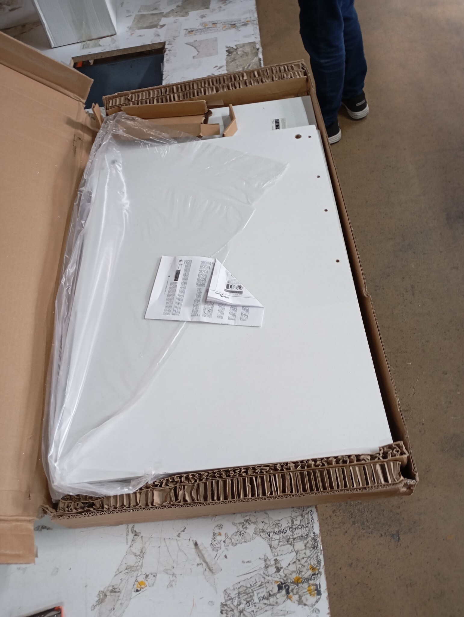 VidaXL Bureau Wit 90x50cm - 51% Korting!