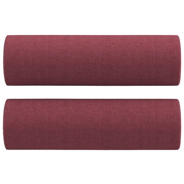 vidaXL Sierkussens 2 st 15x50 cm Wijnrood - 26% Korting