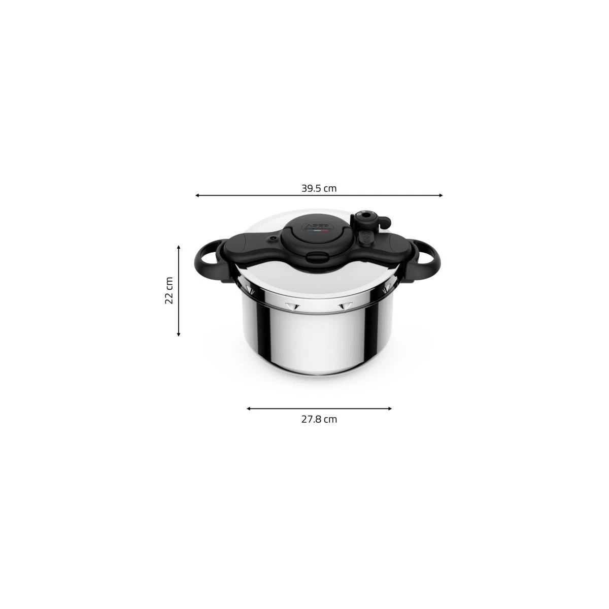 Tefal Autocuiseur ClipsoMinut Daily 7.5L - 36% Korting