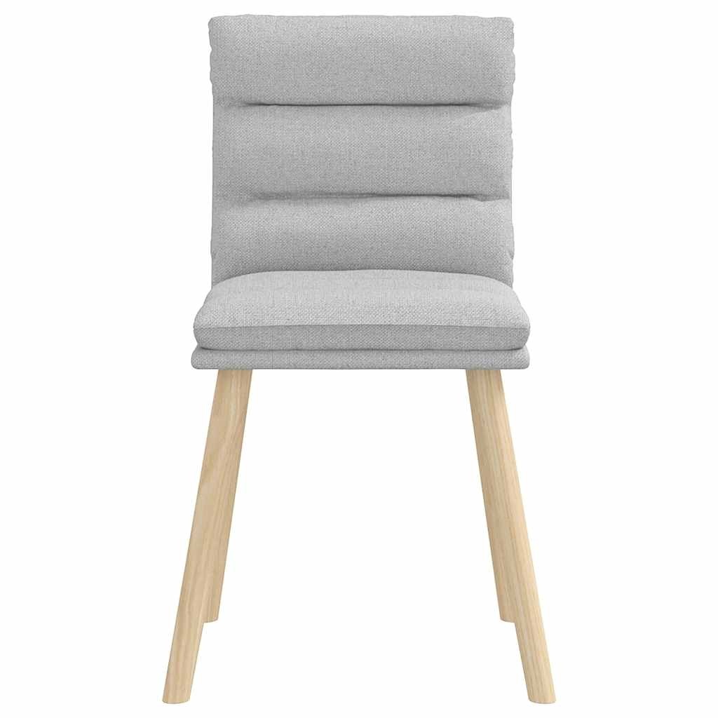 vidaXL Eetkamerstoelen 2x Wolk Grijs - 33% Korting!