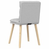 vidaXL Eetkamerstoelen 2x Wolk Grijs - 33% Korting!