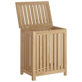 vidaXL Wasmand Massief Teakhout (50x35x60 cm) - 58% Korting!