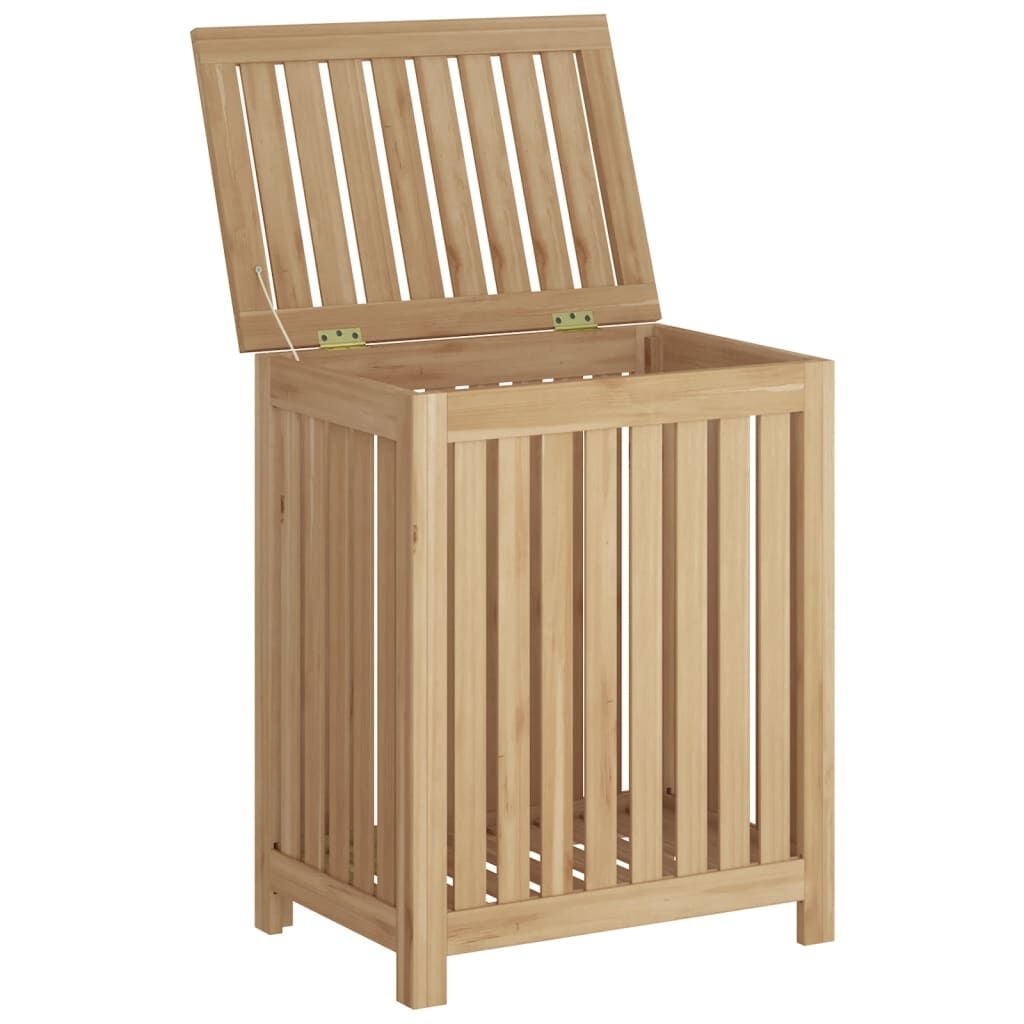 vidaXL Wasmand Massief Teakhout (50x35x60 cm) - 58% Korting!