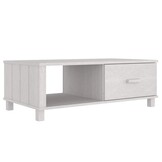 vidaXL Salontafel HAMAR Grenenhout Wit - 27% Korting