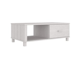 vidaXL Salontafel HAMAR Grenenhout Wit - 27% Korting