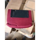 vidaXL Massagestoel Verstelbaar Stof Wijnrood - 54% Korting!